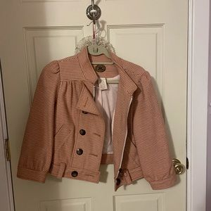 Cropped jacket from Anthropologie